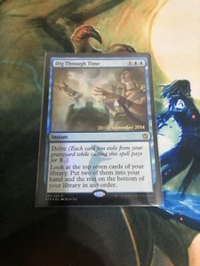 Pre-Release Promos Dig Through Time - Foil - Prerelease Promo x1 Light Play, Eng - Bild 1 von 5