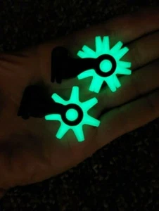 Spur Charm fits Crocs style footwear Spurs FishGunn - SHORTY - Picture 1 of 7