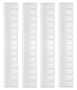 4 Unidad Divisor de Gavetas Adaptable Inserción Cajón Schubladentrenner - Imagen 1 de 2