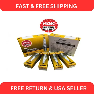 NGK PLATINUM Spark Genuine Plugs For 1996-2007 Honda Accord 2.4L 2.2L Set Of 4 - Изображение 1 из 4