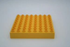 GELBE GROSSE LEGO DUPLO GRUNDPLATTE 8 X 8 31113 - Bild 1 von 1