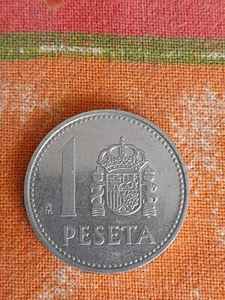 1 Peseta Silbermünze 1985 - Bild 1 von 2