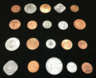 Real World Coins - 20 Coins Of Africa & Asia - Country List With Denomination In