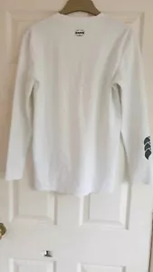 CANTERBURY - CCC- BASELAYER COLD - LONG SLEEVE - WHITE- 2XL - Picture 1 of 3