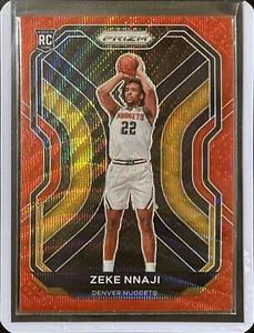 Zeke Nnaji - 2020-21 Panini Prizm - Rookie - Red Shimmer Prizm #266 - Bild 1 von 1