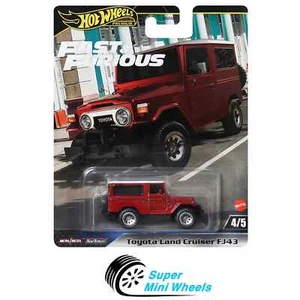 Hot Wheels Car Culture Toyota Land Cruiser FJ43 Red HRT96 - Picture 1 of 2