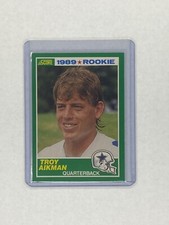 1989 Score - #270 Troy Aikman Rookie Card Cowboys HOF