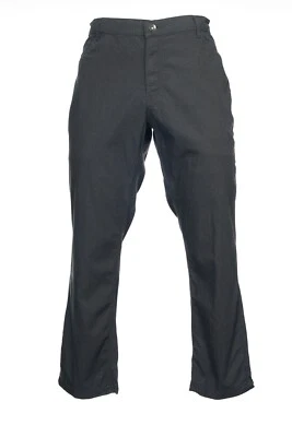 NWT INC International Concepts Black Flat Front Dress Pants 40x30 $49 - Imagem 1 de 4