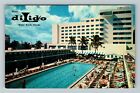 Miami Beach FL-Florida, Hotel Dilido, On the Ocean, Aerial, Vintage Postcard