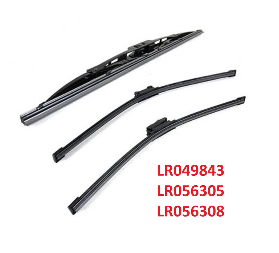 Land Rover Freelander LR2 dianteiro destro LH e kit de limpador traseiro conjunto x3 novo - Imagem 1 de 1