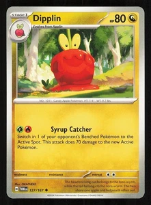 Dipplin 127/167 Regular Near Mint Pokemon TCG Twilight Maquerade TWM - Picture 1 of 1