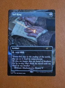 NM Sol Ring SLD #1696 Sheldon's Spellbook Secret Lair (Non-Foil) - Picture 1 of 1