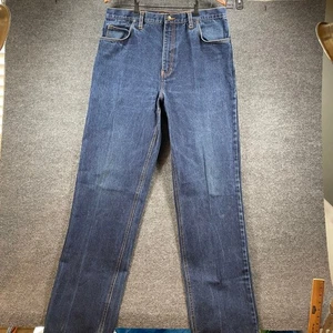 Pantalones de mezclilla Walls FR para hombre 36X36 azul lavado oscuro ropa de trabajo pierna recta - Imagen 1 de 10