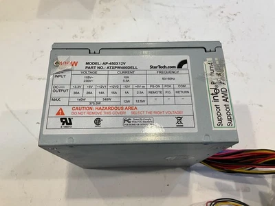 StarTech.com ATXPW400DELL AP-450X12V 400 Watts Power Supply TESTED - Image 1 of 4