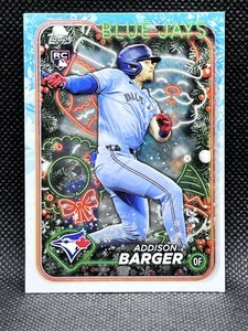 2024 Topps Holiday #H181 Addison Barger - Imagen 1 de 2