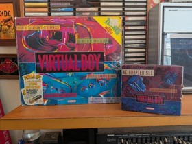 Nintendo  Virtual Boy Repaired With Box, A.C Adapter .Tested Working!