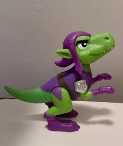 Goblin Raptor DINO SPIDEY AMAZING FRIENDS 2024 Hasbro Marvel Green Purple - Afbeelding 1 van 19