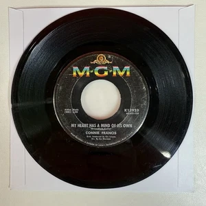 Connie Francis - My Heart Has a Mind of Its Own /Malaguena 7" 45RPM Vinyl Single - Picture 1 of 4