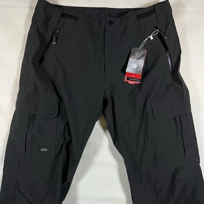 Pantalones de Carga 33.000 pies Para Hombre Impermeables Transpirables A Prueba de Viento Bolsillos con Cremallera L Nuevos con Etiquetas Foto 1 de 4