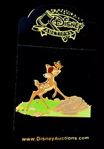 Disney Aste Bambi Farfalla sul Naso LE 250 Spilla Rara - Foto 1 di 4
