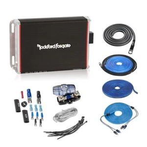 Amplificador de coche Rockford Fosgate PBR300X2 300W de 2 canales con kit de amplificador de calibre 8 gratuito - Imagen 1 de 21