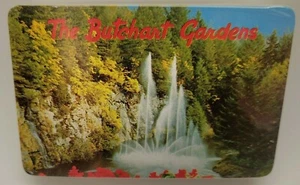 Nuevo mazo sellado de Butchard Gardens Columbia Británica Canadá - Imagen 1 de 4