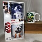 Star Wars 2 Mug Gift Set/Grogu Baby Yoda Coffee Cup. $30..obo