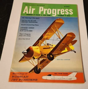 FALL 1960 AIR PROGRESS MAGAZINE RUSSIAN JET FIGHTERS THE GOLD BUG! - Picture 1 of 1