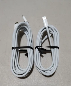 2X Original Apple USB-C to Lighting cargador Apple iphone 14 13 12 pro Max 2M - Picture 1 of 3