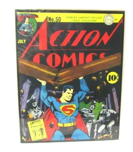 Copertina DC Comics #50 Superman Asgard Press 11x14 stampa poster - Foto 1 di 2