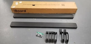 For Toyota FJ Cruiser 2007-2014 APG IB20EAJ1A 5" iStep Black Running Boards - Picture 1 of 8