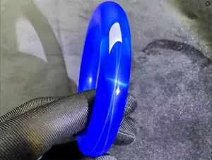 High Quality 6 Star Blue Star Sapphire Bangle Lab-Created Corundum Bangle 1Pcs - Picture 1 of 6