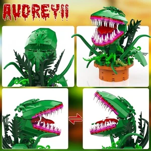 Little Shop of Horrors Audrey II Piranha Plant Building Blocks Set Toy 6+ 303Pcs - Picture 1 of 5