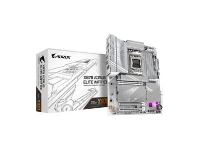 GIGABYTE X870 AORUS ELITE WIFI7 ICE AM5 LGA 1718 ATX DDR5 4x M.2 Motherboard - Image 1 of 4