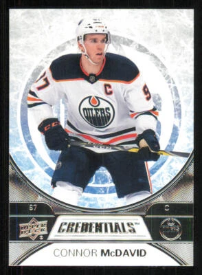 2021-22 Upper Deck Credentials #1 Connor McDavid - Image 1 of 2