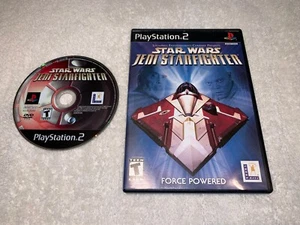 Star Wars: Jedi Starfighter (PlayStation 2, 2002) PS2 Game in Case Excellent - Picture 1 of 4
