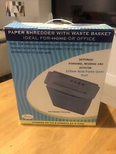 Jensan Automatic Paper Shredder With Waste Bin 5 Sheet Forward/Reverse/Auto -New