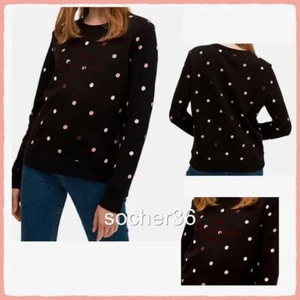 SUDADERA KATE SPADE BROOME STREET BAKERY LOGOTIPO PUNTO TALLAS PEQUEÑAS NUEVA CON ETIQUETAS $178 - Imagen 1 de 6