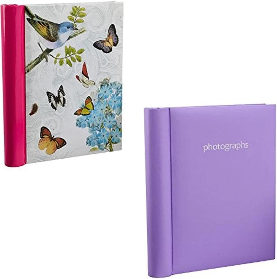 2 Pack of Photo Albums Self Adhesive Large Picture Book Modern Style Wiro Binder - Image 1 of 1