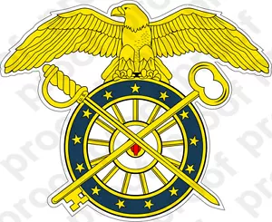 AUFKLEBER US Army Quartermaster Corps - Bild 1 von 2