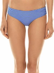 Zimmermann Women's Blue Wide Link Striped Skinny Pant Bikini Bottoms RV$60 - Picture 1 of 4