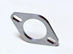 2.25" Universal 2 Bolt Slip Over Slotted Exhaust Flange Catback 3/8" CNC USA - Picture 1 of 2