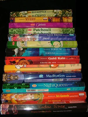 LOTTO STOCK DI INCENSI OFFERTA 120 BASTONCINI vari aromi profumo casa ambiente 5