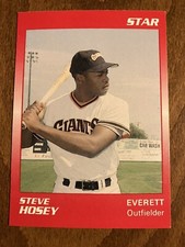 1989 Star Minor League baseball card Steve Hosey #193 Everett