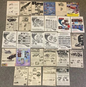 colección/lote de 24 anuncios kit modelo revell ~ 1964-2001 - Imagen 1 de 1