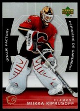 2005-06 Upper Deck McDonald's Goalie Factory Miikka Kiprusoff Calgary Flames