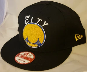 NWT NEW ERA Golden State WARRIORS oakland adjustable 9FIFTY snapback cap hat nba - Picture 1 of 3