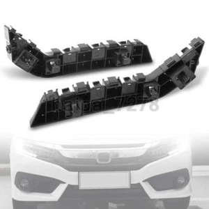 2 piezas soporte parachoques delantero izquierdo y derecho conductor pasajero para Honda Civic 2016-2021 - Imagen 1 de 7