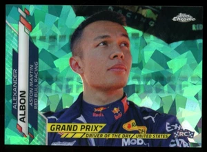 2020 Topps Chrome F1 Sapphire Edition Aqua #172 Alexander Albon RC Rookie 2/99 - Picture 1 of 2