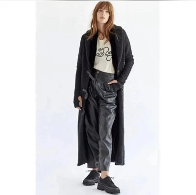 Plumero Cardi Free People X Nicholas K Cinturón Kota Alpaca, XS NUEVO CON ETIQUETAS... ¡RARO! $998rt Foto 1 de 4